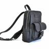 Шкіряний жіночий рюкзак AV2 Чорний (P522)