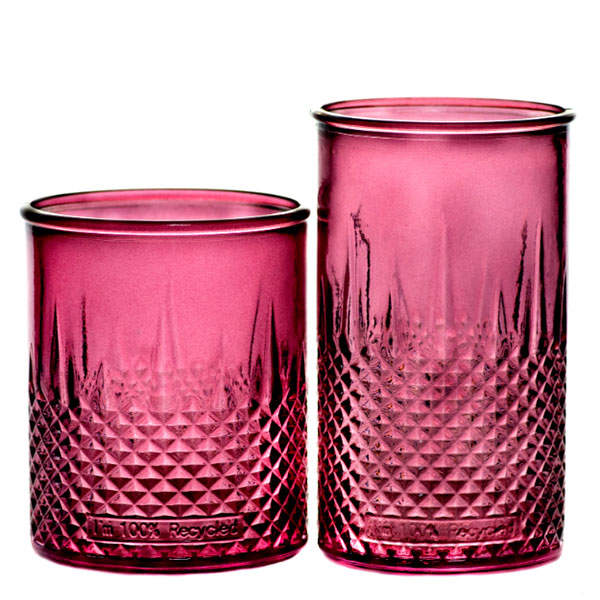 Стакан високий San Miguel DIAMANTE GARNET 450 мл бордо