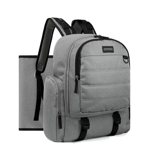 Рюкзак Для Мамы Mommore Большой Серый