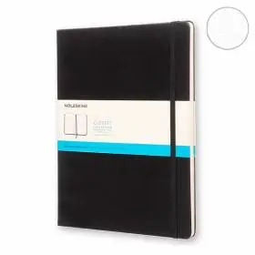 Великий блокнот Moleskine Classic Тверда обкладинка Чорний Точка