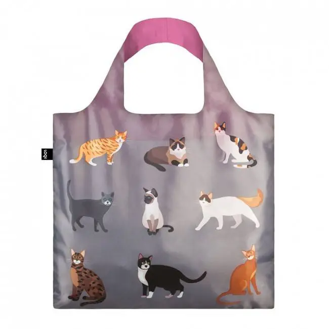 Сумка для покупок складная Loqi Cats Meow