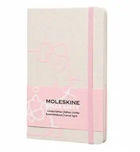 Средний блокнот Moleskine Hello Kitty Линия Белый Канва