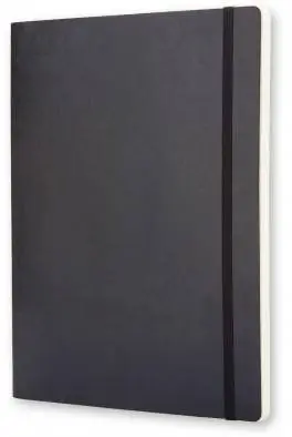 Большой блокнот Moleskine Classic Мягкая обложка Черный Точка