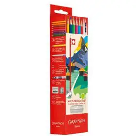 Набор Caran d'Ache Back to School Multiproduct 16 элементов + металлический пенал