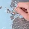 Скретч-карта мира на английском Discovery Map World Flags Edition