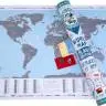 Скретч-карта мира на английском Discovery Map World Flags Edition
