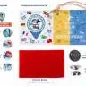 Скретч-карта мира на английском Discovery Map World Flags Edition