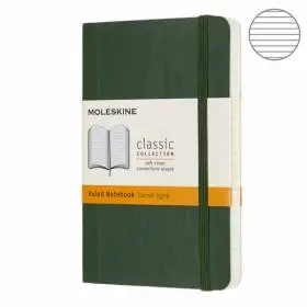 Блокнот Moleskine Classic Кишеньковий Лінія Миртовий Зелений М&#39;який