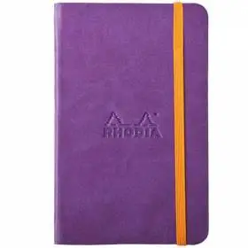 Блокнот Rhodia Rhodiarama сиреневый А6 в линию