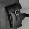 Рюкзак из кожи JIZUZ Mount Black из гладкой кожи