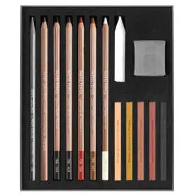 Набор Caran d'Ache Artist Flesh &amp; Earth 15 элементов + картонный бокс