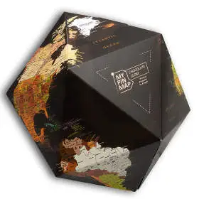 Глобус My Pin Map Globe Chocolate
