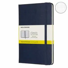 Блокнот Moleskine Classic Медиум Клетка Сапфир