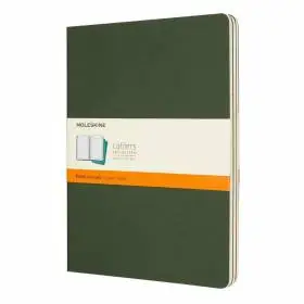 Набор тетрадей Moleskine Cahier (3шт) A4 зеленый Линия