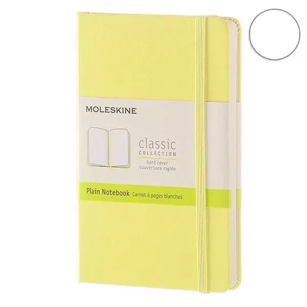 Кишеньковий блокнот Moleskine Classic Тверда обкладинка Цитрусовий Чисті аркуші