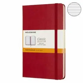 Блокнот Moleskine Classic Медіум Лінія Червоний
