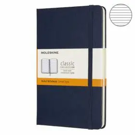 Блокнот Moleskine Classic Медиум Линия Сапфир