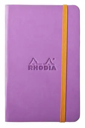 Блокнот Rhodia Rhodiarama розовый А6 линия