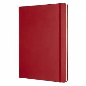 Великий блокнот Moleskine Classic Тверда обкладинка Червоний Лінія