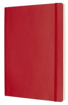 Великий блокнот Moleskine Classic М'яка обкладинка Червоний Лінія