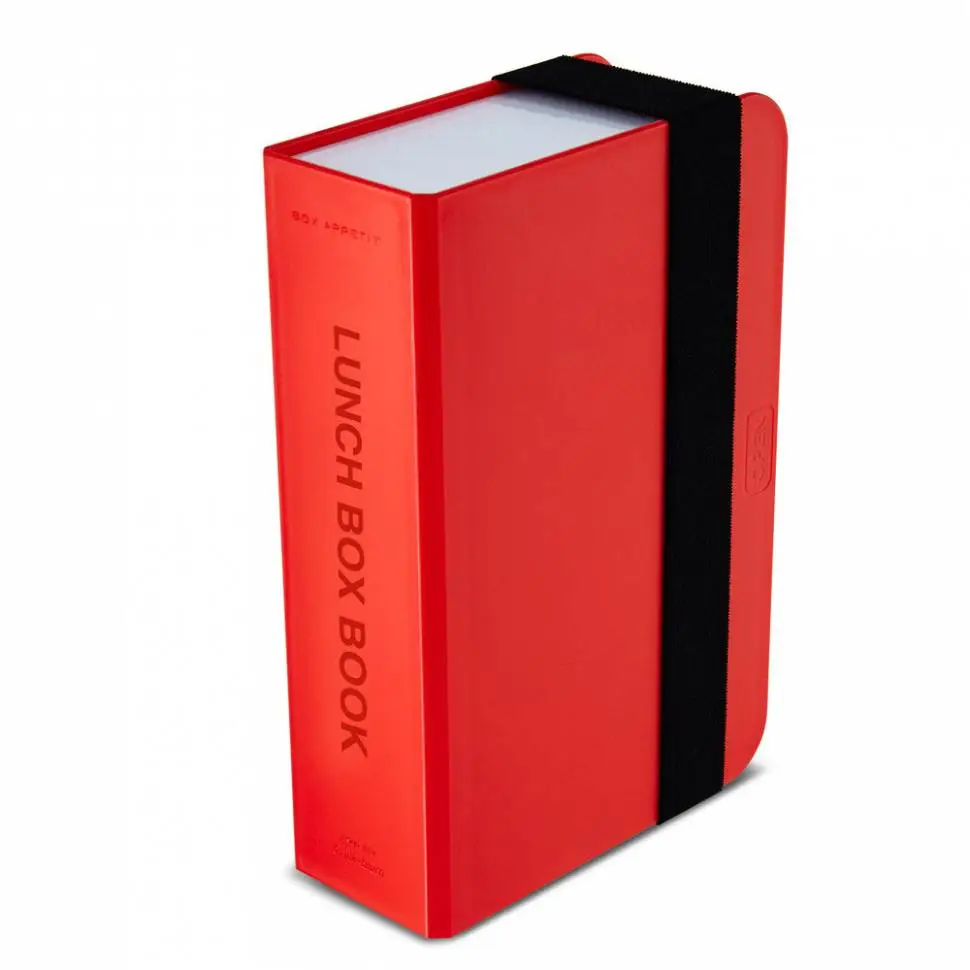 Ланч бокс Black + Blum прямоугольный Book Красный