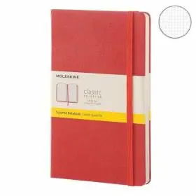 Блокнот Moleskine Classic Середній Клітка Червоний