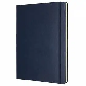 Великий блокнот Moleskine Classic Тверда обкладинка Сапфір Чисті аркуші