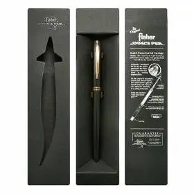 Ручка Cap-O-Matic Fisher Space Pen Сяюча чорна