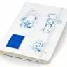 Средний блокнот Moleskine Lego Линия Белый