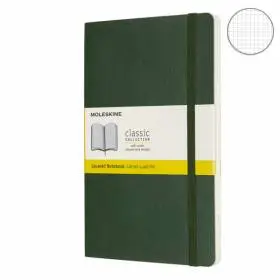 Блокнот Moleskine Classic Середній Клітка Миртовий Зелений М&#39;який
