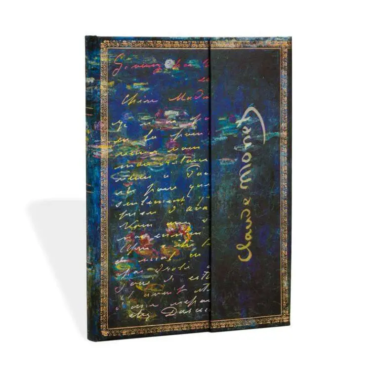 Средний бокнот Paperblanks Манускрипты Моне Лилия Чистые Листы