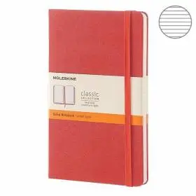 Блокнот Moleskine Classic Середній Лінія Червоний