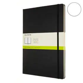 Большой Блокнот Moleskine Classic А4 Черный Чистые Листы