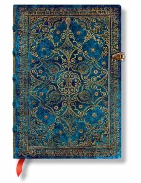 Средний блокнот Paperblanks Эквинокс Лазурный Линия