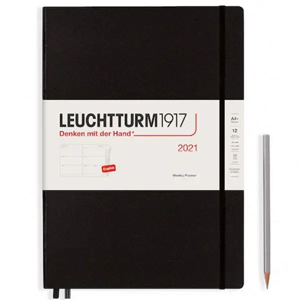 Большой Еженедельник Leuchtturm1917 Master Черный 2021