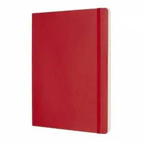 Большой блокнот Moleskine Classic Мягкая обложка Красный Точка