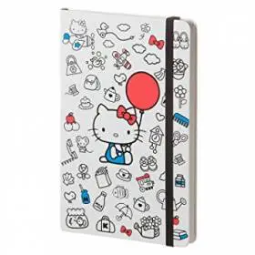 Средний блокнот Moleskine Hello Kitty Линия Белый