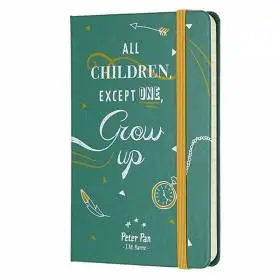 Карманный блокнот Moleskine Peter Pan Твердая обложка Зеленый Линия