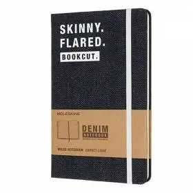 Записная книга Moleskine Denim Skinny средняя Линия