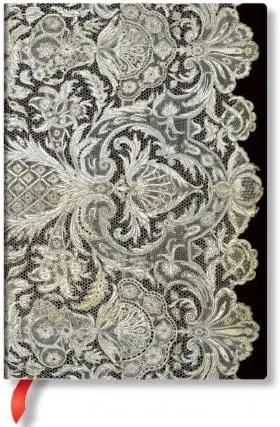 Средний блокнот Paperblanks Кружево Аллюр Белый