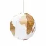 Скретч глобус Luckies 3D World Map Scratch Globe