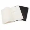 Кишенькова зошит (3 шт) Moleskine Cahier чорна Лінія