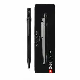 Ручка Caran d'Ache 849 Black Code Черная с черным стержнем + box