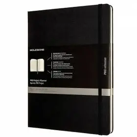 Большой Планировщик Проектов Moleskine PRO Черный