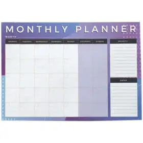Настольный Планер Monthly Planner Фиолетовый