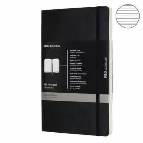 Блокнот Moleskine PRO Середній Чорний М&#39;який