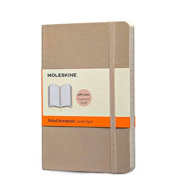 Карманный блокнот Moleskine Classic Мягкая обложка Пшеничный Линия