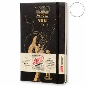 Средний блокнот Moleskine Alice's Adventures in Wonderland Чистые листы Твердая обложка