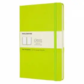 Середній блокнот Moleskine Classic Лимонний Зелений М&#39;який чисті аркуші