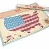 Скретч-карта США Luckies Scratch Map USA Edition